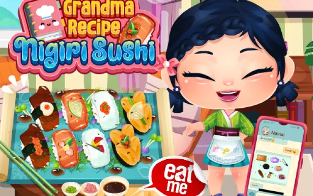 Grandma Recipe Nigiri Sushi game thumbnail