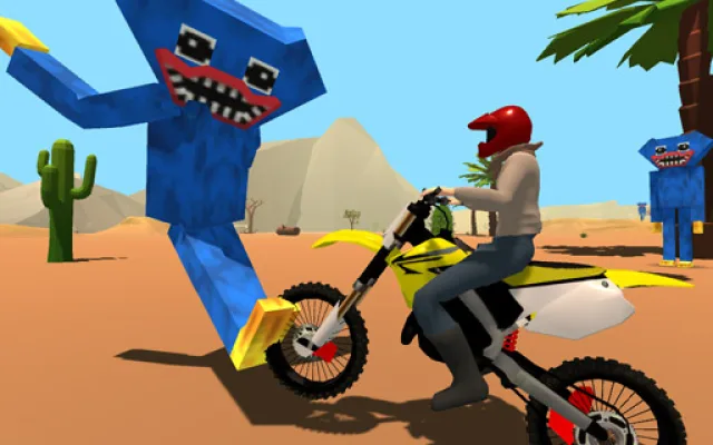 Motoracer vs Huggy game thumbnail