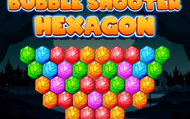 Bubble Shooter Hexagon game thumbnail