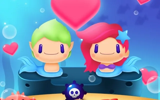 Mermaid My Valentine Crush